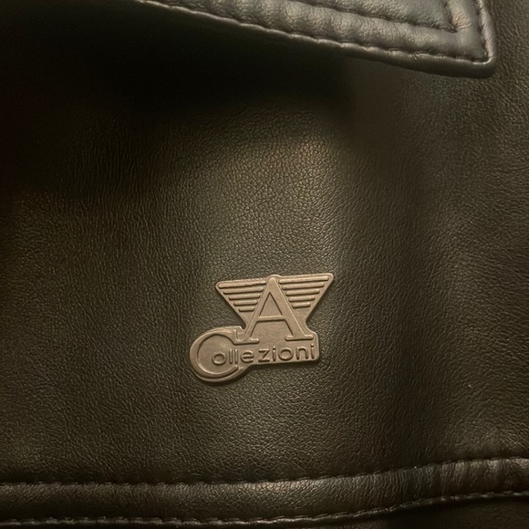 A Collezioni Authentic Leather Jacket. Brand New.